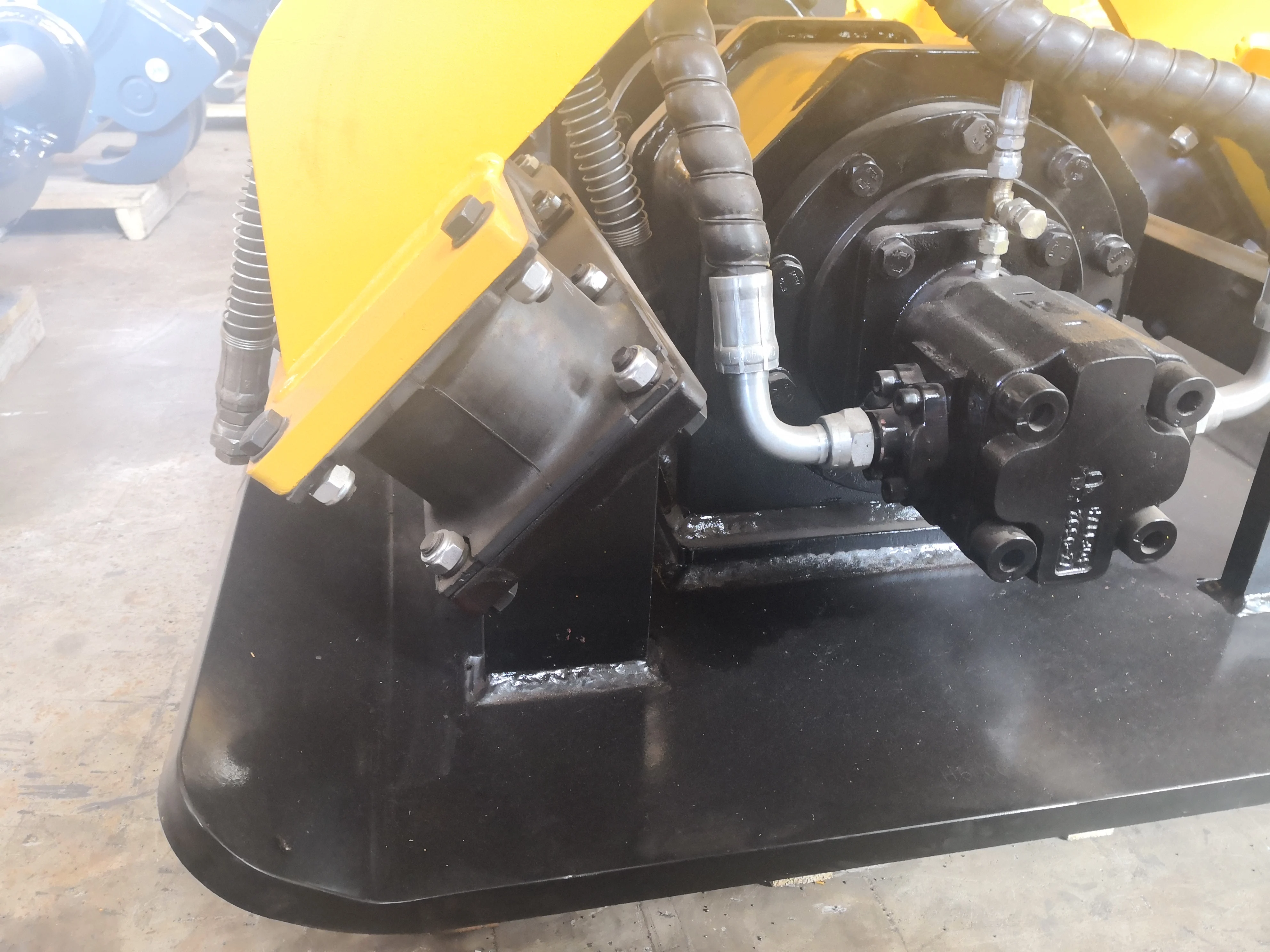 Excavator Hydraulic Plate Compactor Hydraulic Compactor/vibrating Plate ...