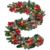 2.7m Pine Cone Red Fruit Vine B (50-head warm white light)