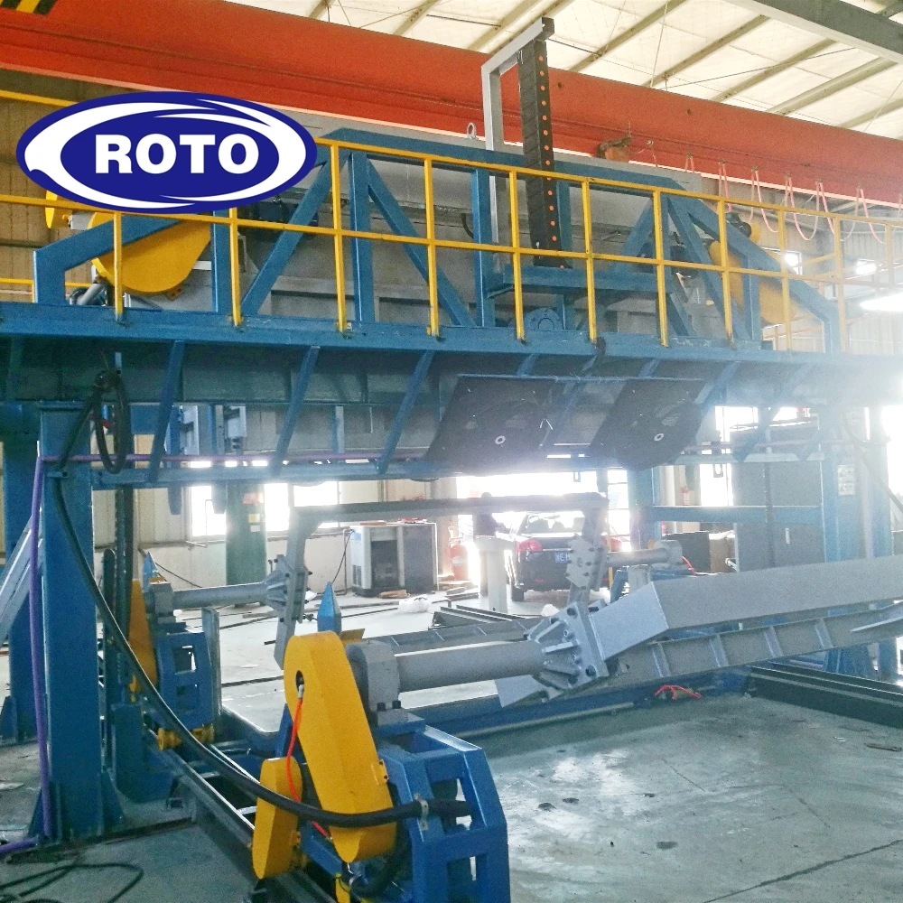 New Design Rotational Molding Shuttle Type Roto Moulding Machine