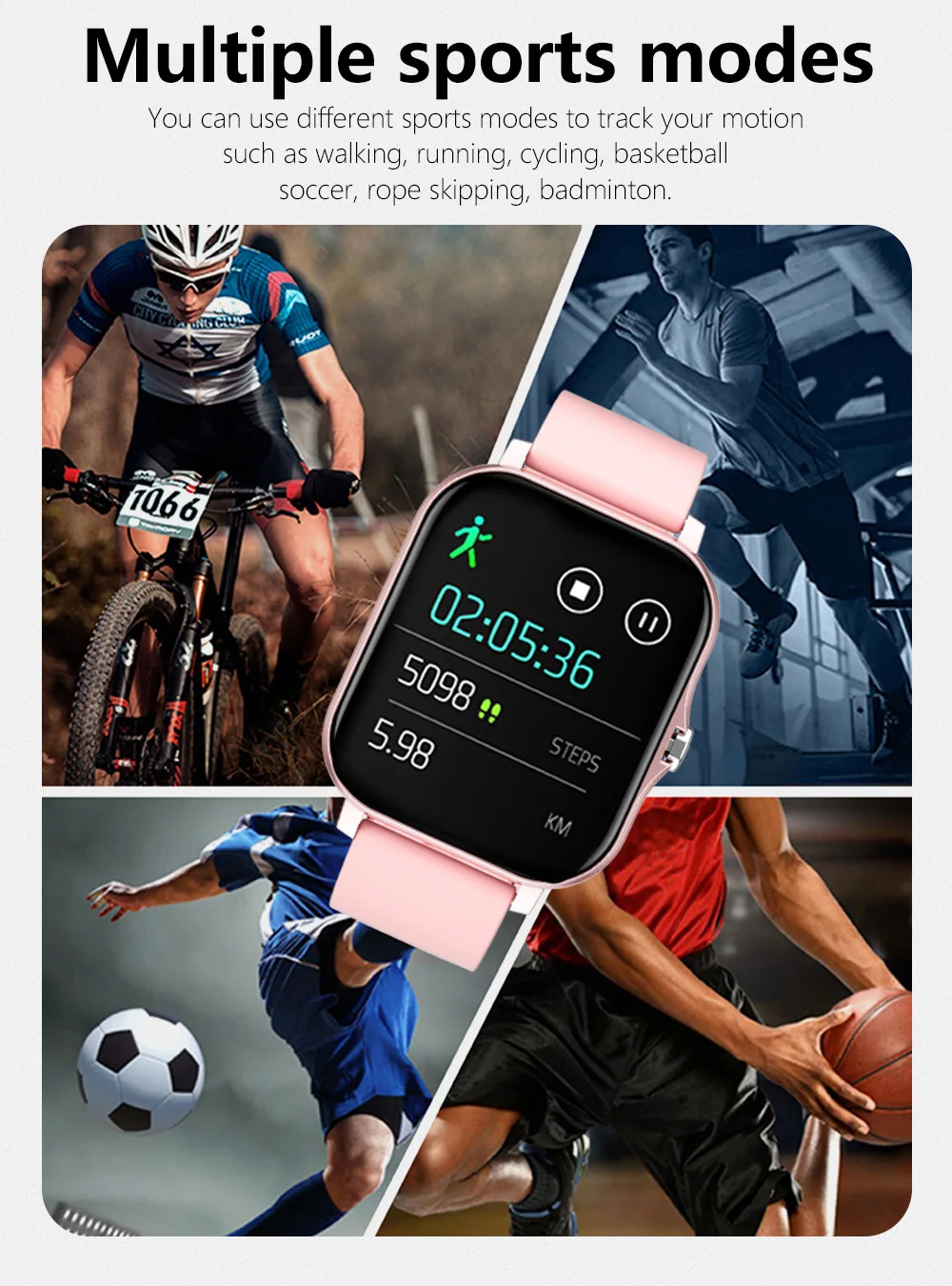 Smart Watch with Step Counter & Health Tracking - Image 6