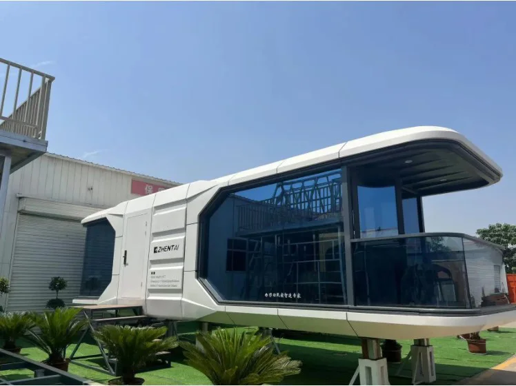 Standard Modern Camping Pod Space Prefab Portable Mobile Capsule House ...