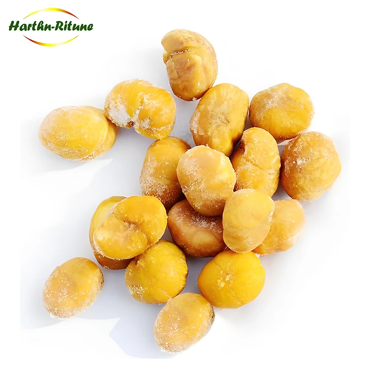 Wholesale Export Good Price Bulk IQF Peeled Frozen Chestnut