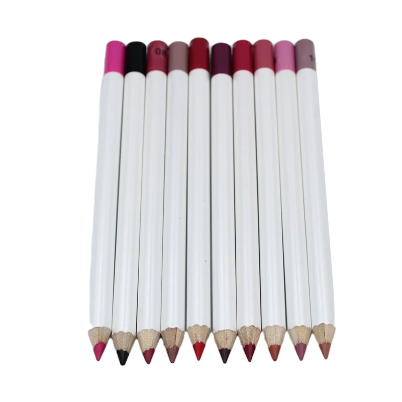 Новое поступление, долговечный водостойкий органический карандаш для губ, фирменная марка, коричневый карандаш для губ
