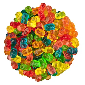 OEM/ODM Gummy Bear Premium Extract Jelly Halal Gummy Candy Wholesale