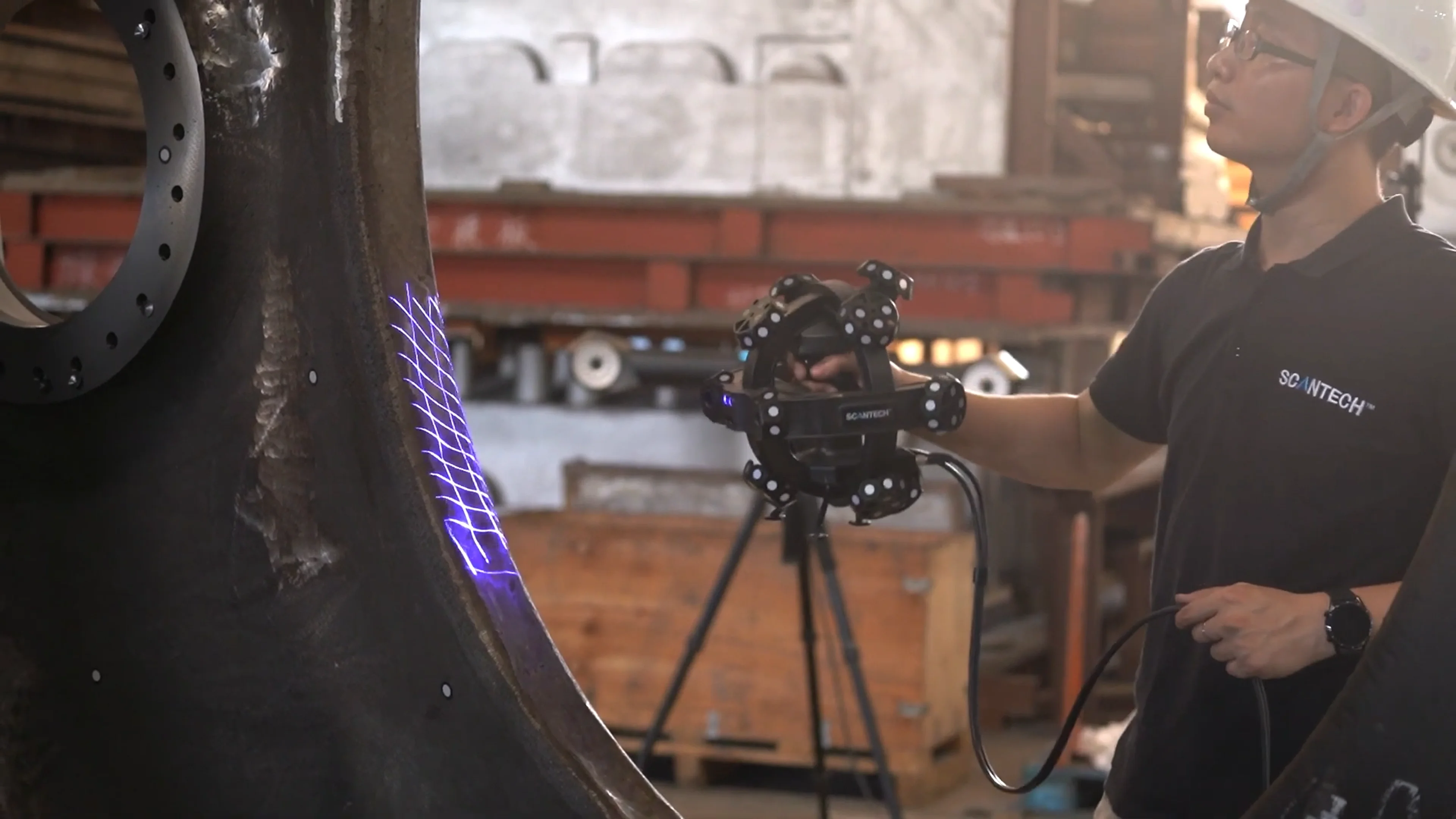 Trackscanp542 Optical 3d Measurement System For Quality Control