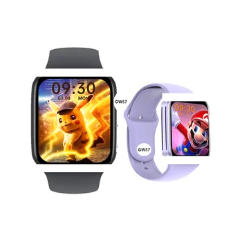 China Manufacturer smartwatch serie 7 Oem free sample Digital Watch Multi-style menu smart watch GW57