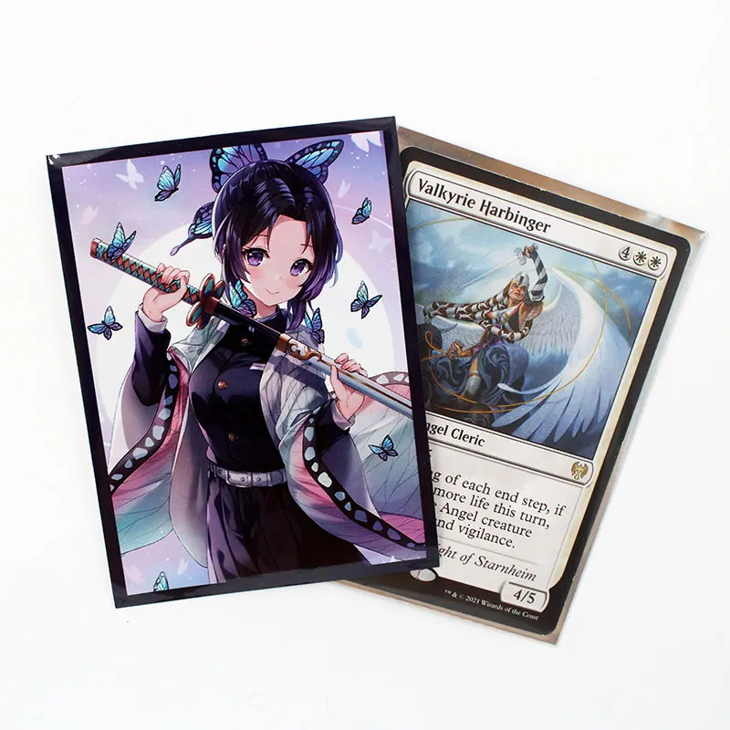 Art Print Yugioh Custom Plastic Card Sleeves Board TCG MTG Anime Printed  Game Cards