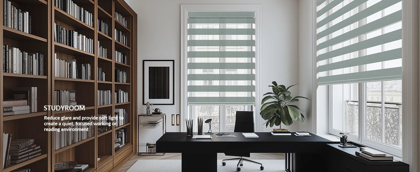 425GSM Zebra Blinds Fabric with 1 Roll MOQ and Customizable Color for French Windows