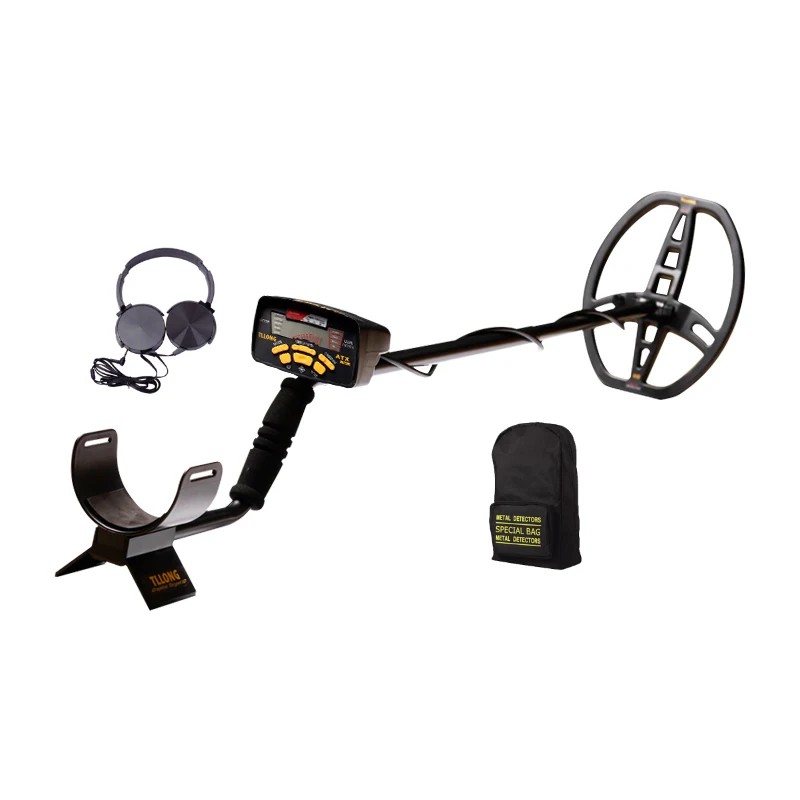 LCD Display Screen Waterproof Searching Coil Detector  Gold Hunter for Professional User
