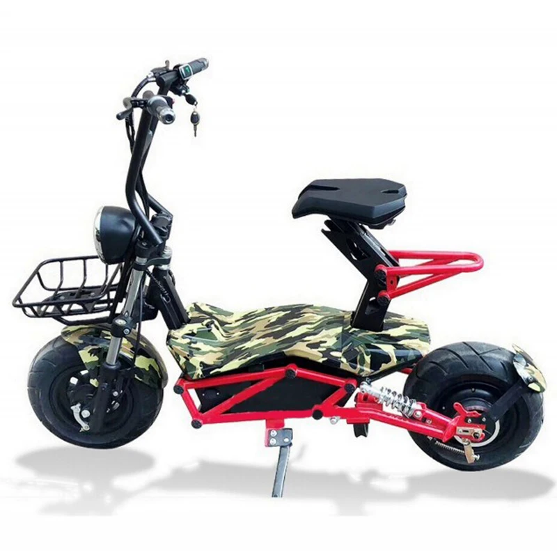 Новейший электрический самокат 1600 Вт и 2000 Вт для взрослых с толстыми шинами для рынка США