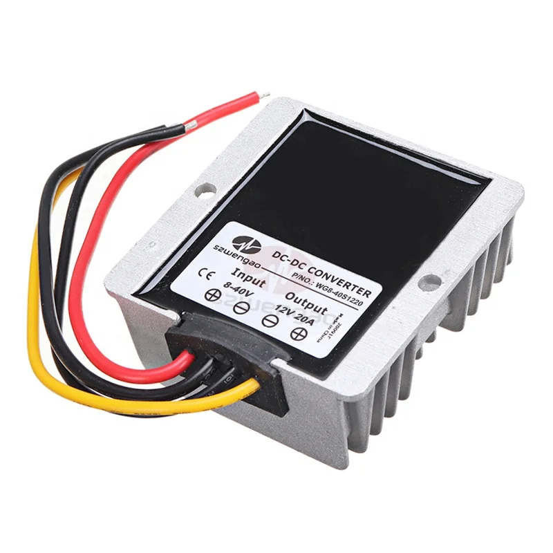 Convertisseur Buck 12V/24V Vers 6V - Régulateur Tension Pour Voiture, Alimentation Appareils Électroniques (3A/2A/1A)
