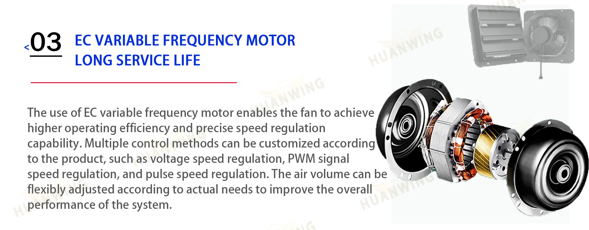 Industrial Agricultural Exhaust Fan, 10-24, 100-240V, Electric - detail 8