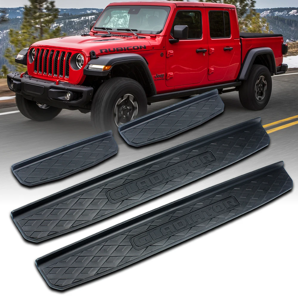 door sill guards for jeep gladiator