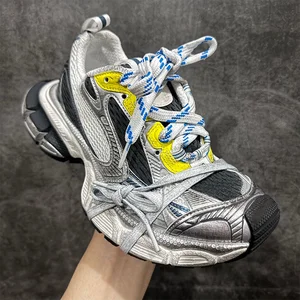 Easy to Clean Breathable Leather Upper Running Shoe Excellent Quality Designer Perfect Daily Pair