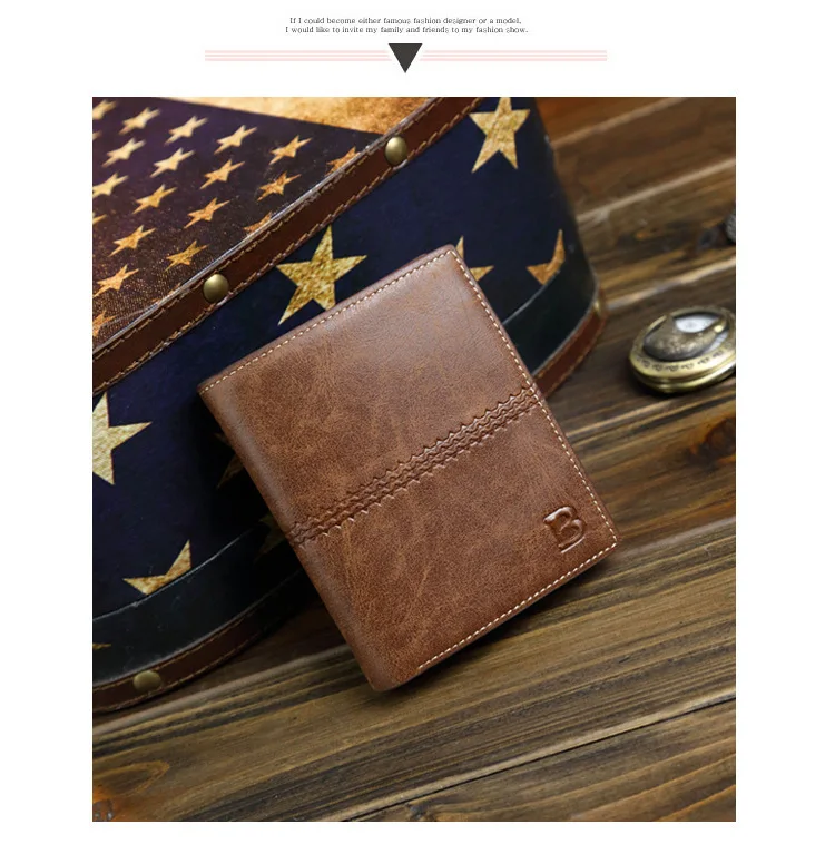 Wholesale Wholesale Men Fashion Designer Mens Genuine Leather Card