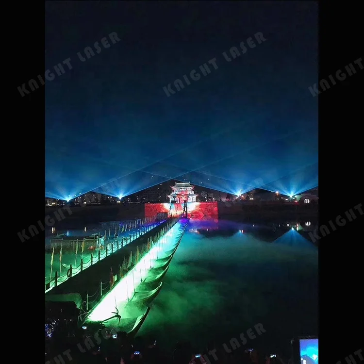 Pangolin FB4 Build in Ilda Laser 15w Rgb Disco Laser Light for Fireworks Show