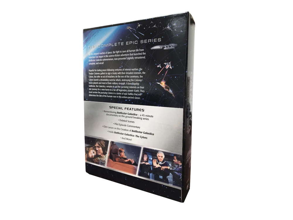 Battlestar Galactica Complete Series 10-DVD Box Set - Wholesale