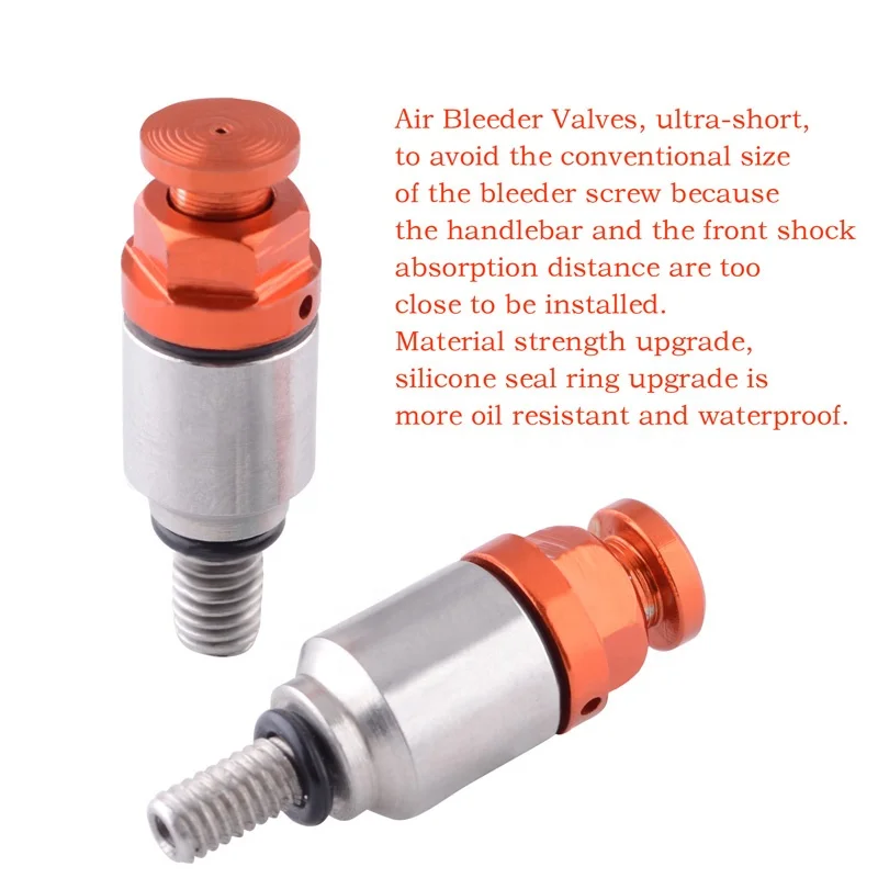 M5 * 0,8 Мотоцикл вилка Bleeder сброс клапан Винт Гонки Спорт