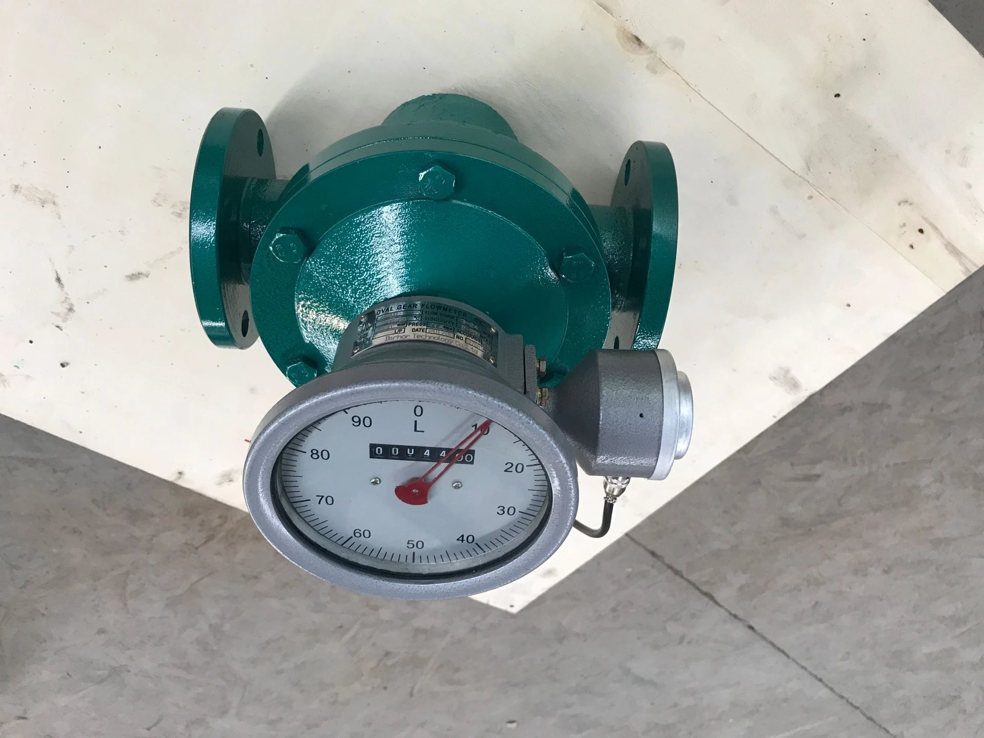 LC Digital Oval Gear Flow Meter Crude Oil Flow Meter Heavy Fuel Oil Flow Meter Vegetable Oil Flow Meter with Low Cost