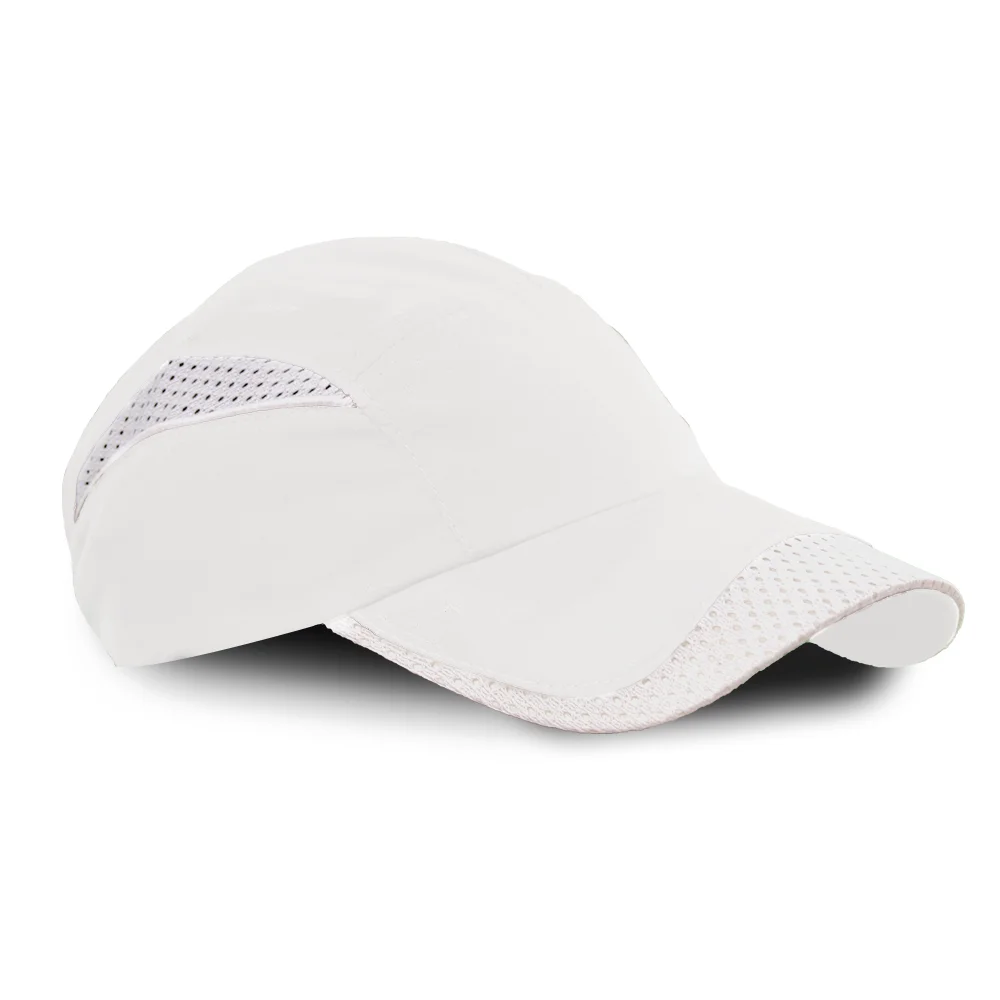 white sports cap