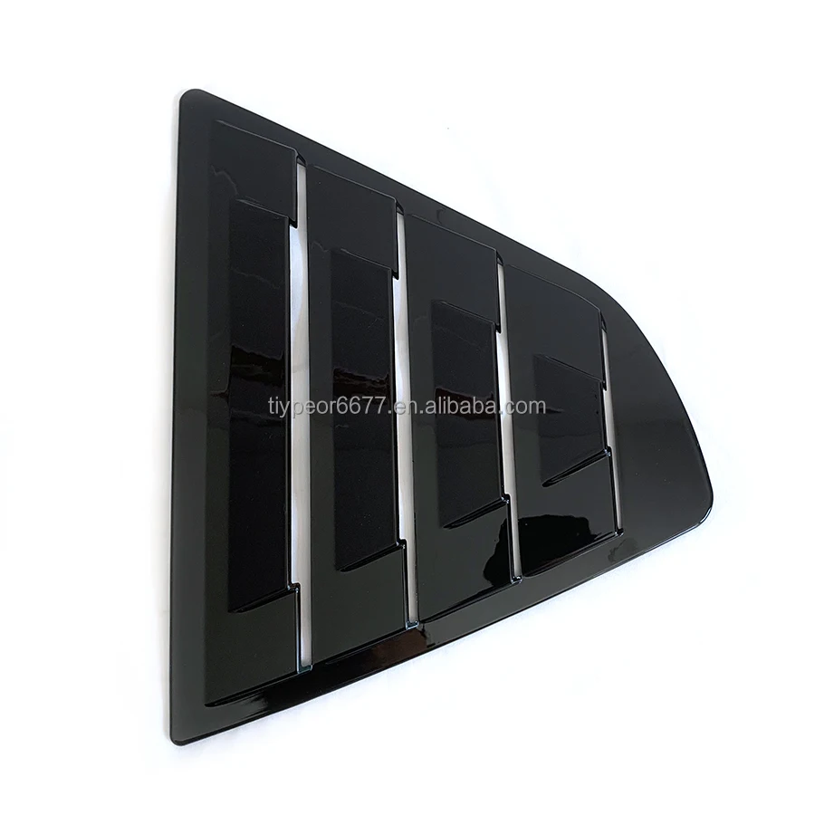 product for toyota camry 2018   2023 accessories sporty car auto exterior rear side window louvers air vent scoop shadestrim blinds-5
