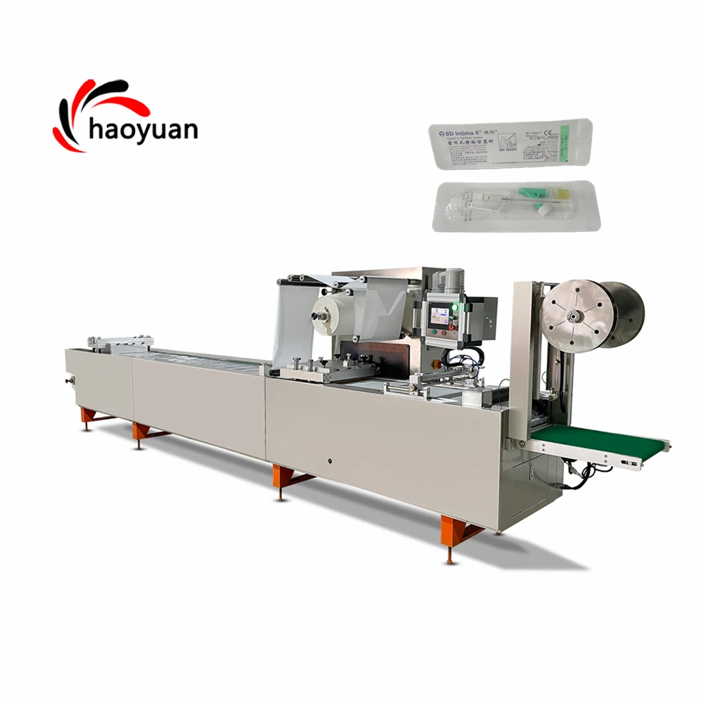 HY-420 HAOYUAN Testpapierrohr Bluttransfusions-Satz Blister Verpackungsmaschine
