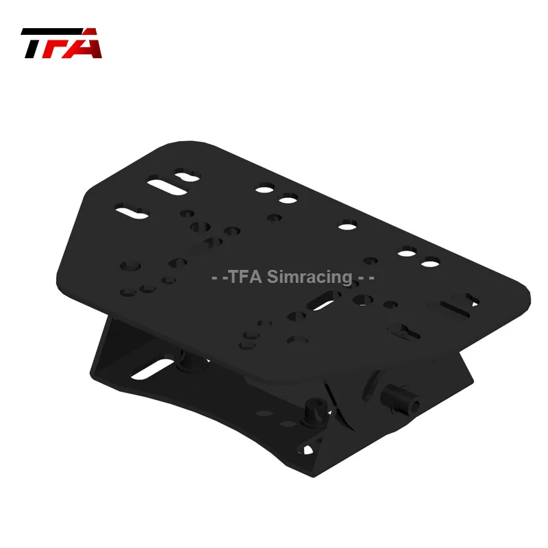 Sim Racing Adjustable Wheel Base Mount Heavy Duty Sim Racing Simulator Cockpit Adjustable Pedal Mount Steering ...