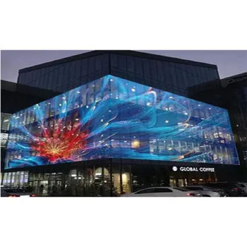Window Transparent 3d Programmable Advertising Two Side Led Display ...
