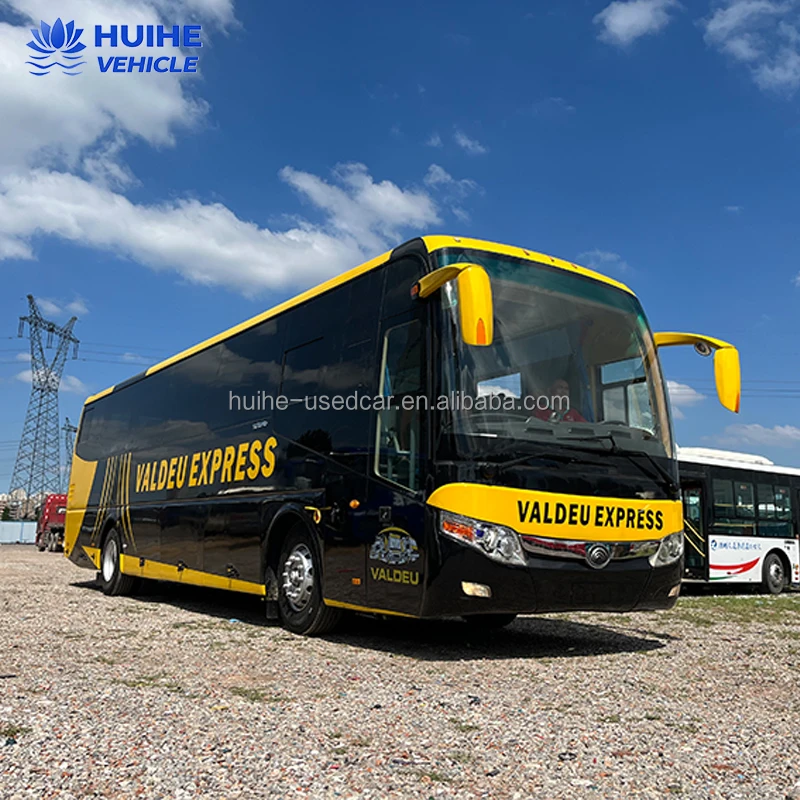 Exceptional Best Selling Used Coach Passenger Buses Left Hand Drive 50-55 Seats Euro 3 Emission Diesel Fuel Manual Transmission for Africa - Image 6