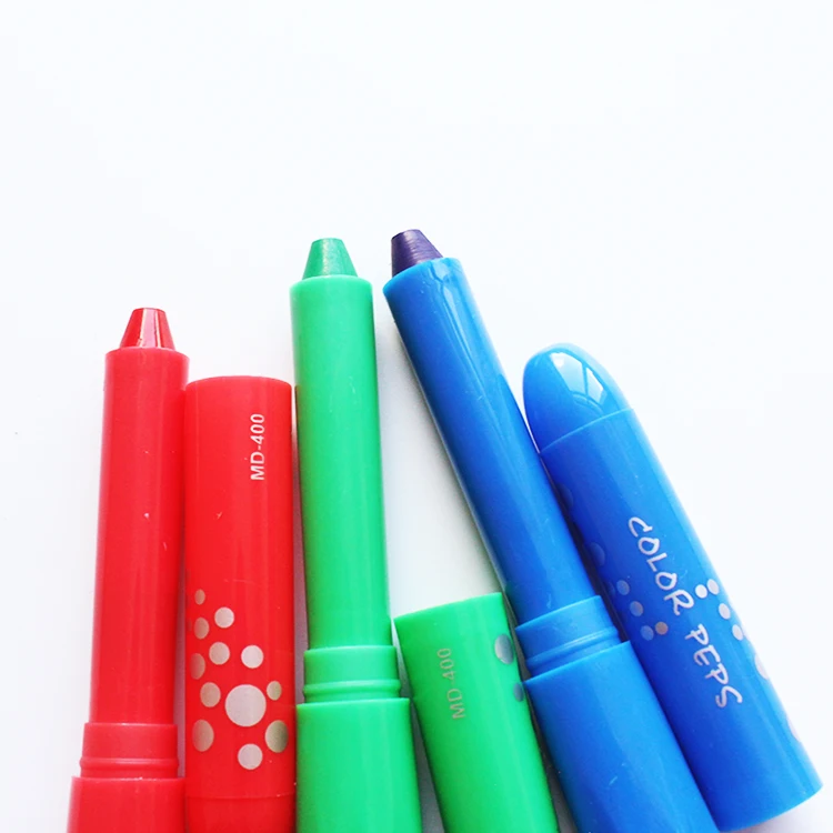 12 colors washable toddler gel crayons