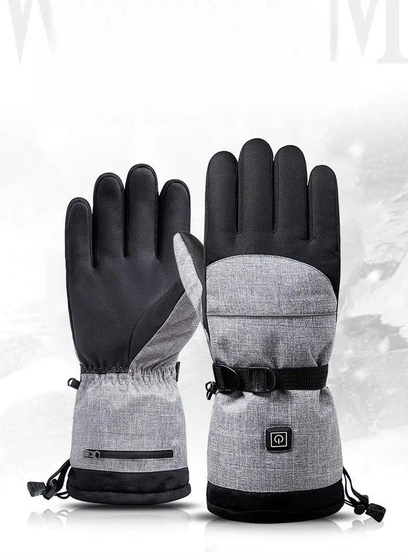 Extreme Cold Weather Battery Operated Heated Liner  Motorcycle Gloves