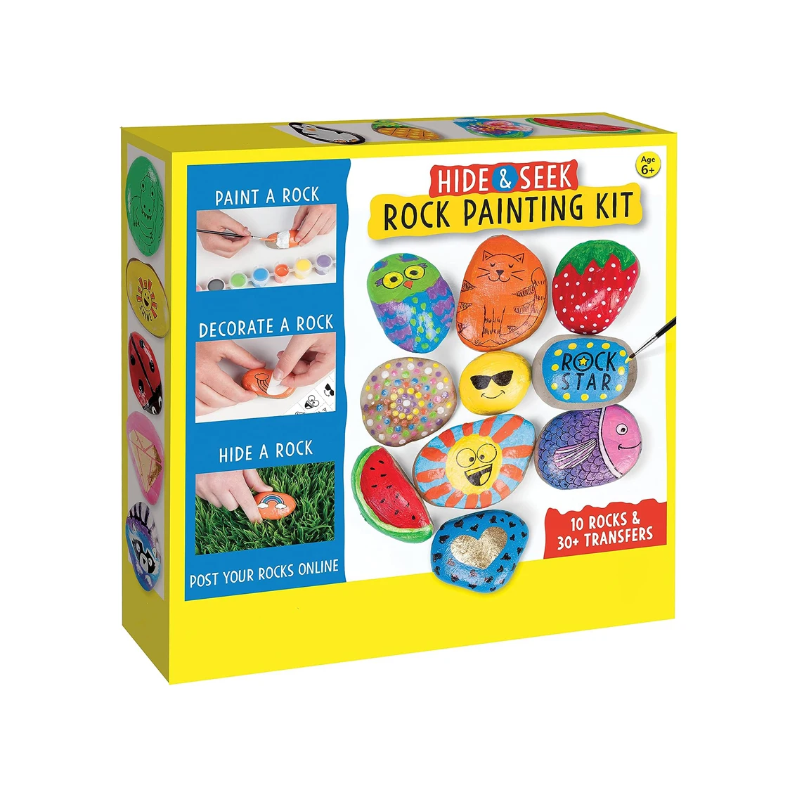 Hide and Seek Rock Painting Kit