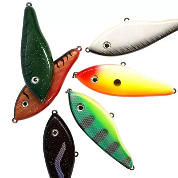 Minnow Lure 5inches 75g Hard VIB Sinking Fishing Blank for Ocean Boat Fishing Wood Artificial Hard Lures – Minnow – view 3