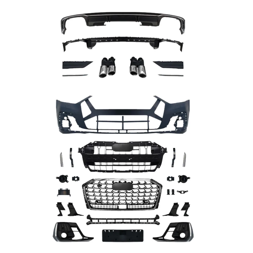 KEBEL Stari na novi Audi A8 D5 2018-2022 Nadogradnja na S8 2023+ Auto Body Kit Nema potrebe za izmjenom zamjenskih dijelova svjetiljke