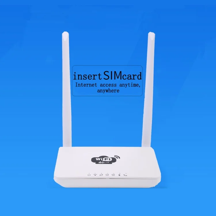 High Speed 300Mbps Qualcom WiFi Router 4G SIM CPE Mobile Hotspot 4g LTE Home Wireless Router