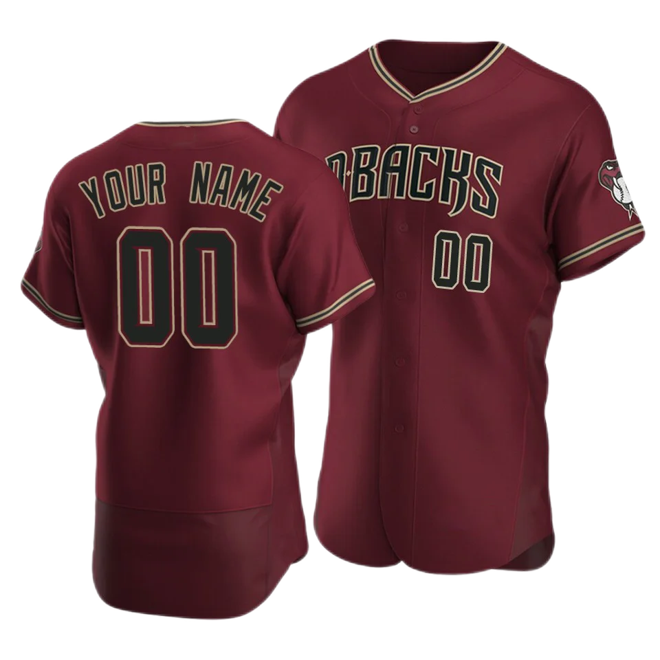 2022 Men's Arizona Diamondbacks Jerseys 00 Custom 51 Randy Johnson