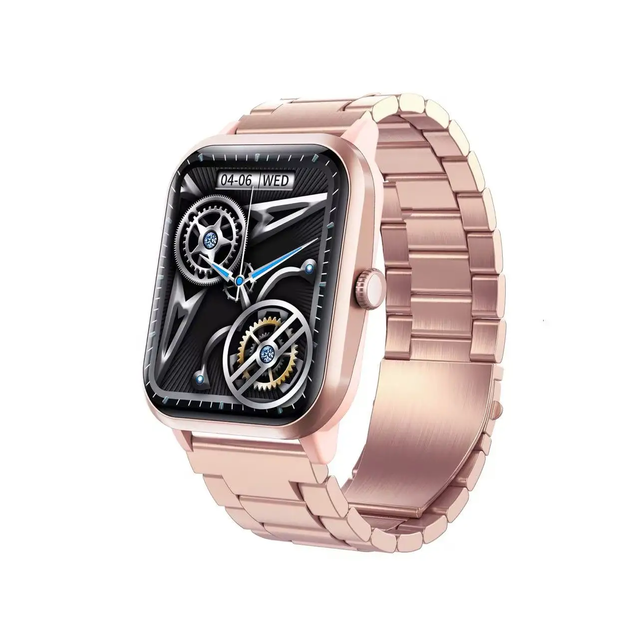 Men's Women's Smart Watch Blood Sugar Blood Pressure Heart Rate Blood Oxygen Temperature Sleep Monitor Fitness IP67 Silicone