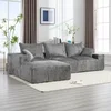 Gray + Chenille + 3 Seat