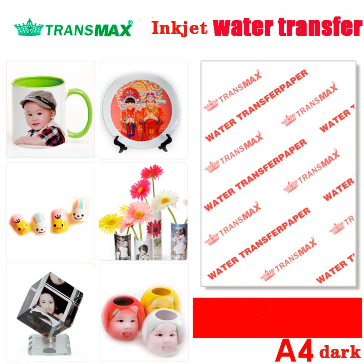 
 Термопереводная бумага A4 Dark Transmax, лазерная бумага для струйной печати, сублимационная бумага для струйной печати  