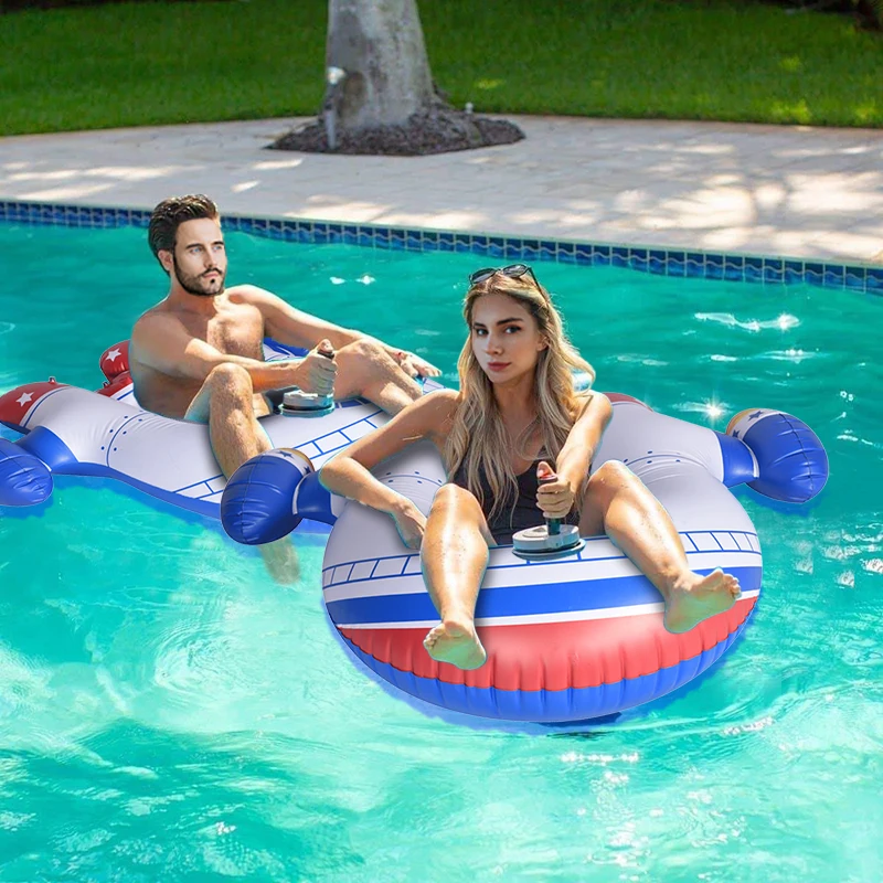 Motorized Water Float Deluxe Inflatable Swimming Pool Water Tube