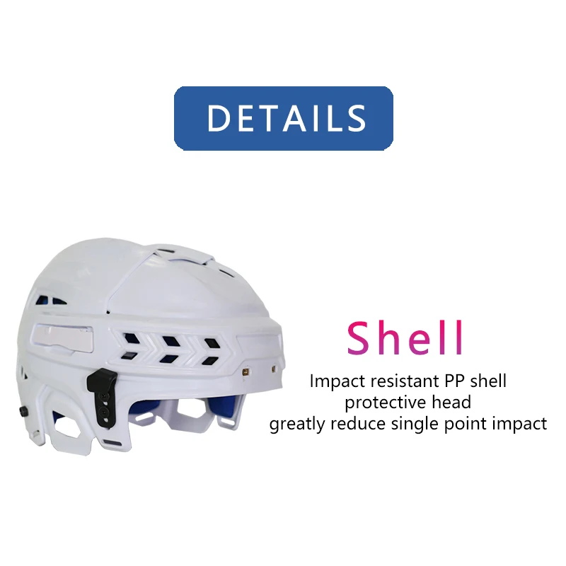 Customized Ice Hockey Inline Hockey Helmet Oem Factory Production Add