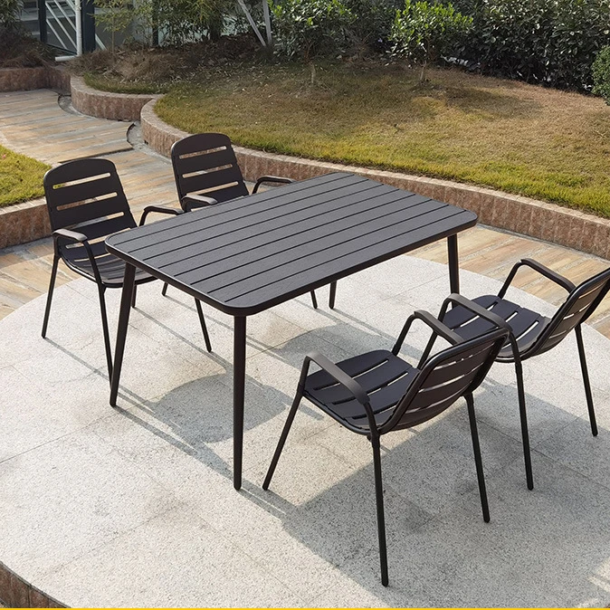 rectangular bistro set