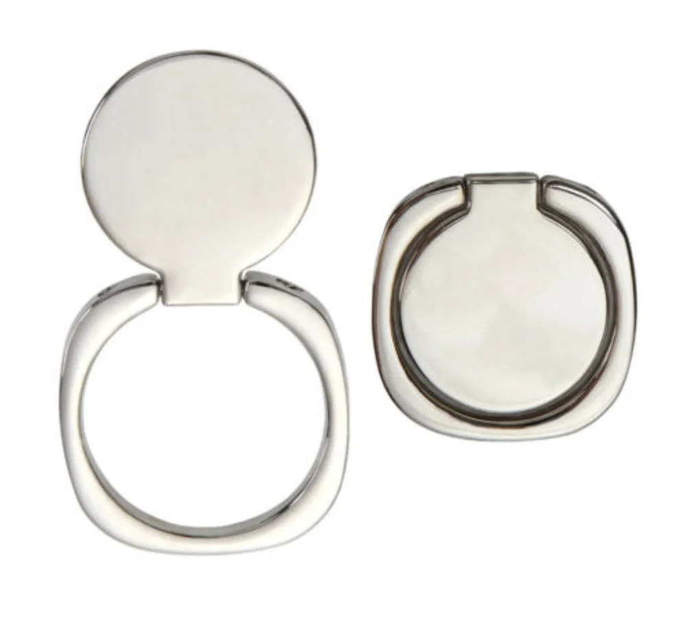 Factory Free Sample Phone Custom Metal Finger Ring Holder for Mobile Phone Ring Holder