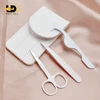 kit tweezers white set