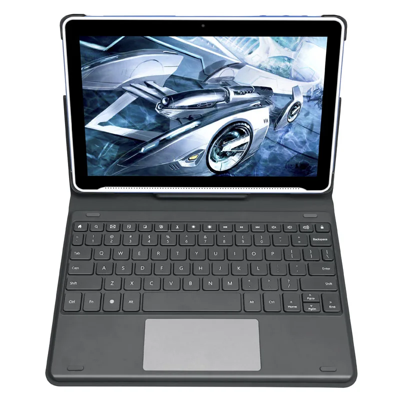 Самый дешевый завод 10 1 дюймов планшет для детей развивающая SC9863A Octa (8)-core 4G + 64G Клавиатура чехол 2 в планшетный ПК с сенсорным экраном