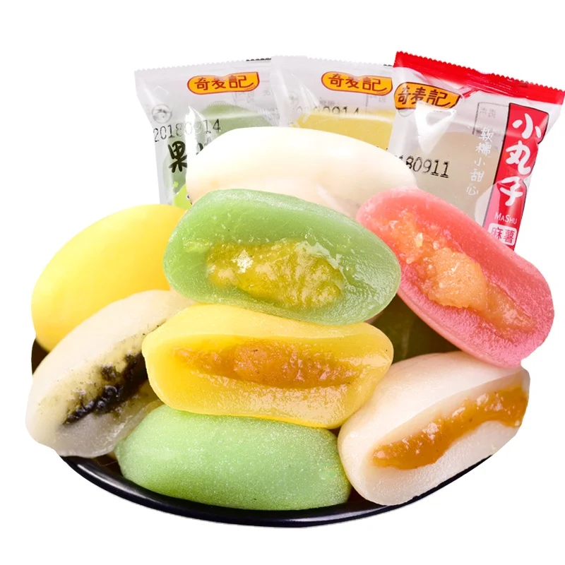 eat dried glutinous rice balls portable delicious healthy