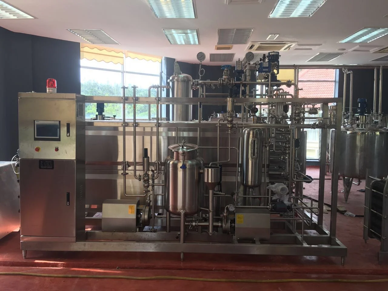 Tubular Type  UHT Milk Sterilization Machine