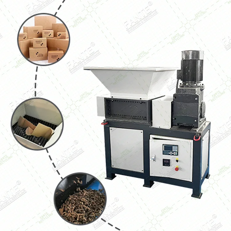 Fante Scrap Metal Data Destroyer Hard Drive Crusher for Mini Double Shaft Shredder Machine