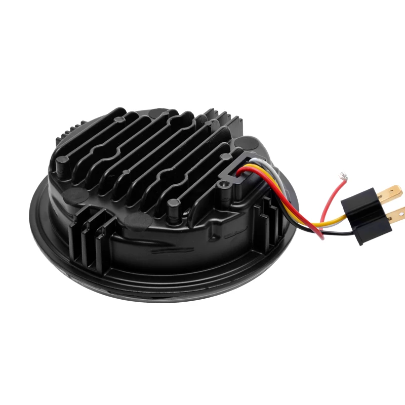 Черная светодиодная фара с подсветкой для V-espa LXV