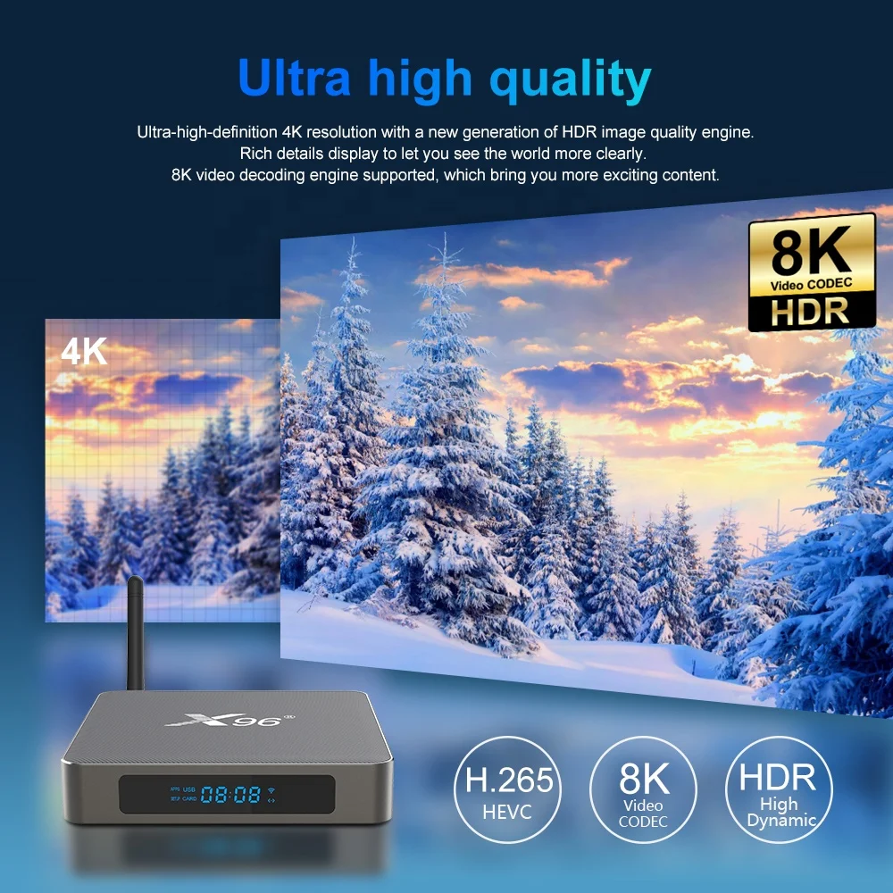 Quad Core 4k Android Tv Box Life/time Free Iptv Box